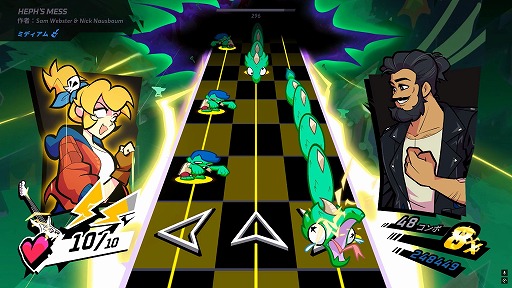 画像ギャラリー No.013のサムネイル画像 / “圧倒的に好評”の「Rift of the NecroDancer」は,ジャンルが変わってもネクロダンサーだった。難関突破の快感を味わいやすいシステムに注目