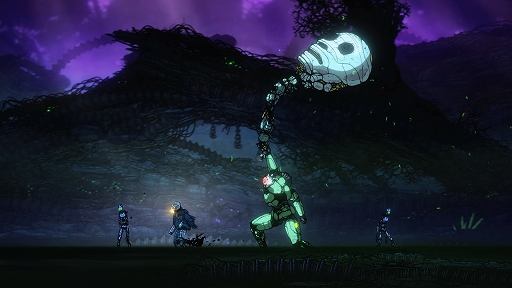 画像ギャラリー No.002のサムネイル画像 / 「Ghost Song」が11月3日にリリース。未知なる星で記憶を取り戻すために戦う兵士の姿を描くメトロイドヴァニア