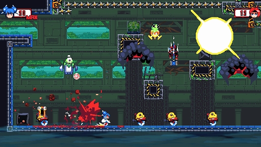 画像ギャラリー No.002のサムネイル画像 / PS4/Switch版「チェンソークラブ」,2022年10月に発売決定。ヒロインたちを操り,敵を倒していくステージクリア型横スクロールACT
