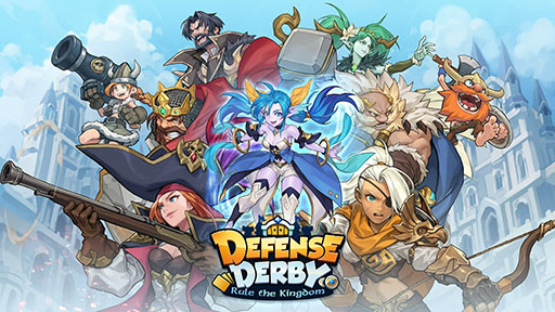 画像ギャラリー No.001のサムネイル画像 / 新作アプリ「Defense Derby」の事前テストが9月15日にスタート。デッキに組み込むカードはラウンドごとの競りで入手できる