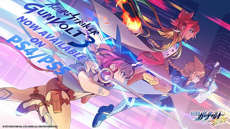 画像ギャラリー No.005のサムネイル画像 / PS5/PS4版「蒼き雷霆 ガンヴォルト 鎖環」が本日発売へ。追加シナリオやオンラインランキングを追加するアップデートVer.2.0.0も配信