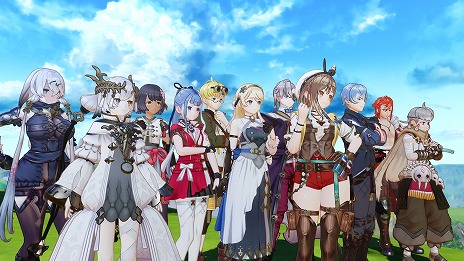 画像ギャラリー No.002のサムネイル画像 / 「ライザのアトリエ3 〜終わりの錬金術士と秘密の鍵〜」，パーティ11名が勢揃いのPV第2弾を公開。パトリツィアやリラなど，懐かしい面々も登場
