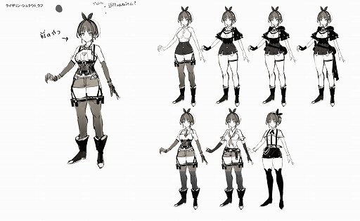 画像ギャラリー No.048のサムネイル画像 / ［インタビュー］ライザ達の最終章の姿ができるまで。「ライザのアトリエ３」で，キャラクターに泣きながら謝って描き切ったトリダモノ氏の挑戦
