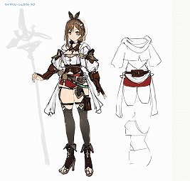 画像ギャラリー No.058のサムネイル画像 / ［インタビュー］ライザ達の最終章の姿ができるまで。「ライザのアトリエ３」で，キャラクターに泣きながら謝って描き切ったトリダモノ氏の挑戦