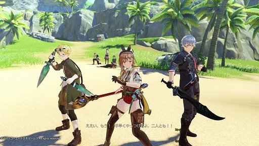 画像ギャラリー No.009のサムネイル画像 / ［プレイレポ］「ライザのアトリエ３ 〜終わりの錬金術士と秘密の鍵〜」は，立体的なフィールド探索やテンポの良い戦闘を，新要素の“鍵”が彩る