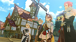 画像ギャラリー No.035のサムネイル画像 / ［TGS2022］「ライザのアトリエ3」プレイレポート。ブースには等身大ライザ3体が勢ぞろいで，太もも圧がヤバイ