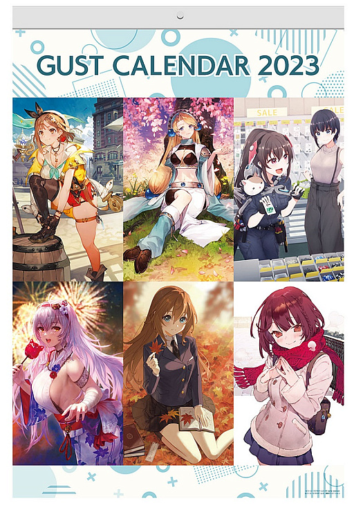 画像ギャラリー No.002のサムネイル画像 / 「ガストカレンダー2023」と「ライザカレンダー2023」,ガストショップで予約受付開始