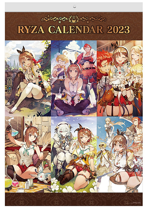画像ギャラリー No.010のサムネイル画像 / 「ガストカレンダー2023」と「ライザカレンダー2023」,ガストショップで予約受付開始