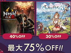 コーエーテクモゲームス，Steamにて同社作品のセールを開催。「ライザのアトリエ3」が30％オフ，「三國志14」が40％オフなどお得価格に