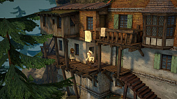 画像ギャラリー No.006のサムネイル画像 / 「断崖のカルム」，ストアページがSteamでオープン。断崖絶壁の街“カルム”を舞台としたアドベンチャーゲーム