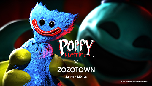画像ギャラリー No.001のサムネイル画像 / 「Poppy Playtime」のコラボアイテム,ZOZOTOWNで2月6日から受注販売。Tシャツやフーディーなど全9型のアパレルが登場