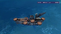 画像ギャラリー No.010のサムネイル画像 / 海洋アクションADV「バッカニヤ」に登場する個性豊かな艦船の情報を公開。武装やカラーリング変更で自分だけの船を作り上げよう