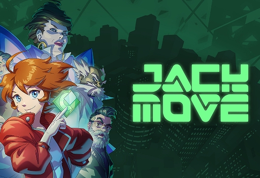 画像ギャラリー No.001のサムネイル画像 / 新作JRPG「Jack Move」のアニメーショントレイラーを公開。サイバーパンクの世界で，ハッカーの女性が父を助けるために仲間たちと冒険する