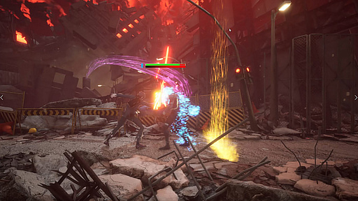 画像ギャラリー No.002のサムネイル画像 / 「GOMAN -stuck in the avici hell-」,TGS 2022にプレイアブル展示へ。地獄から脱走するために戦う横スクロールアクション