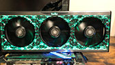 画像ギャラリー No.023のサムネイル画像 / Palit「GeForce RTX 4090 GameRock OC」をテスト。ド派手に輝く巨大クーラーはゲームでどの程度の効果があるのか