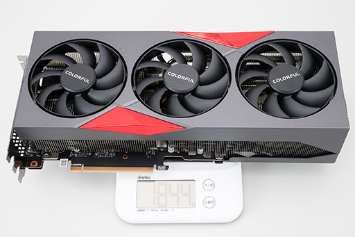 画像ギャラリー No.011のサムネイル画像 / ［レビュー］Colorfulの「GeForce RTX 4090 NB EX-V」をテスト。8ピン×3で動くRTX 4090搭載カードの実力は？