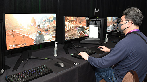 画像ギャラリー No.011のサムネイル画像 / 4K×3画面も楽勝なノートPC向けGeForce RTX 40の性能が明らかに。GeForce NOWはローカルPCよりも低遅延に?