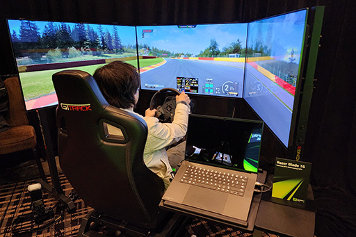 画像ギャラリー No.029のサムネイル画像 / 4K×3画面も楽勝なノートPC向けGeForce RTX 40の性能が明らかに。GeForce NOWはローカルPCよりも低遅延に?