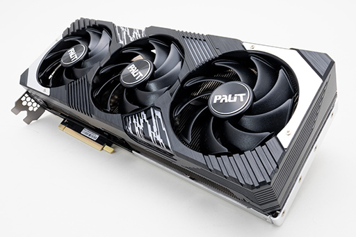画像ギャラリー No.002のサムネイル画像 / ［レビュー］GeForce RTX 4070 Tiの実力をPalit製「GeForce RTX 4070 Ti GameRock OC」で検証。前世代を大幅に上回る高性能だが割高さがネックに