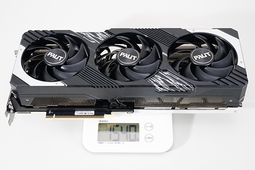 画像ギャラリー No.018のサムネイル画像 / ［レビュー］GeForce RTX 4070 Tiの実力をPalit製「GeForce RTX 4070 Ti GameRock OC」で検証。前世代を大幅に上回る高性能だが割高さがネックに