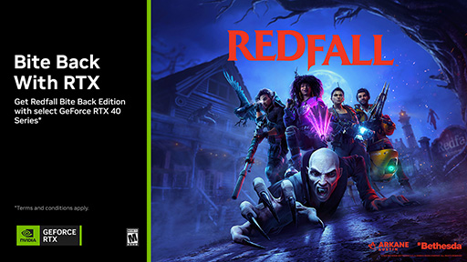 画像ギャラリー No.002のサムネイル画像 / 「Diablo IV」や「Redfall」がNVIDIAの超解像技術「DLSS 3」でより速く美しく。RTX 40製品購入でRedfallがもらえるキャンペーンも