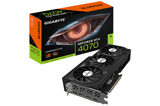 画像ギャラリー No.006のサムネイル画像 / GeForce RTX 4070搭載カードがPalit,GALAKURO,GIGABYTE,エルザジャパンから発売に