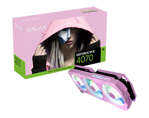 画像ギャラリー No.002のサムネイル画像 / クロックアップ仕様のGIGABYTE製RTX 4090カードとど派手なピンク色の玄人志向製RTX 4070搭載カードが発売に