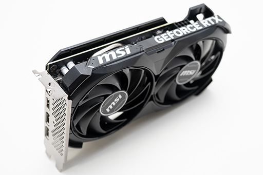 画像ギャラリー No.019のサムネイル画像 / ミドルクラスGPUの大本命「GeForce RTX 4060」の実力をMSI製「RTX 4060 VENTUS 2X」でチェック。DLSS 3対応ゲームが今後の鍵に
