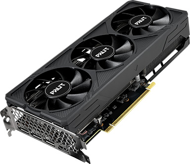 画像ギャラリー No.001のサムネイル画像 / グラフィックスメモリ16GB版のPalit製「GeForce RTX 4060 Ti」搭載カードが発売。価格は8万円台後半