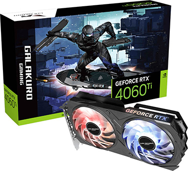 画像ギャラリー No.004のサムネイル画像 / 16GB版RTX 4060 TiカードがGIGABYTEとGALAKURO GAMINGからも登場