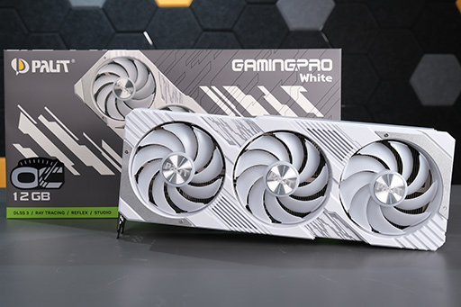 画像ギャラリー No.002のサムネイル画像 / Palit創立35周年記念のホワイト版「GeForce RTX 4070 Ti」搭載カードが発表に。ドスパラで販売の予定あり