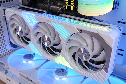 画像ギャラリー No.003のサムネイル画像 / Palit創立35周年記念のホワイト版「GeForce RTX 4070 Ti」搭載カードが発表に。ドスパラで販売の予定あり