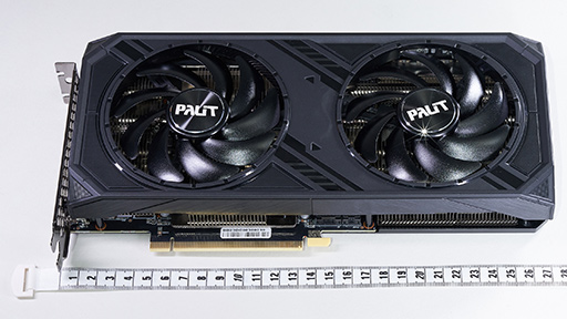 画像ギャラリー No.005のサムネイル画像 / 独自大型クーラー採用のPalit製「GeForce RTX 4070 SUPER Dual」を試す。リファレンス仕様で消費電力あたり性能に優れる