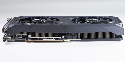 画像ギャラリー No.011のサムネイル画像 / 独自大型クーラー採用のPalit製「GeForce RTX 4070 SUPER Dual」を試す。リファレンス仕様で消費電力あたり性能に優れる