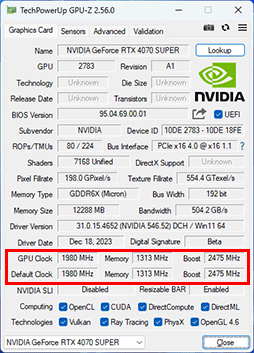 画像ギャラリー No.006のサムネイル画像 / RTX 40 SUPERの第1弾「GeForce RTX 4070 SUPER」の実力を検証。上位のRTX 4070 Tiに迫るゲームもあり