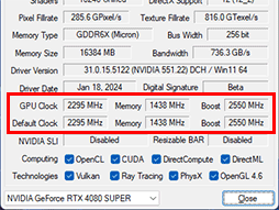 画像ギャラリー No.007のサムネイル画像 / NVIDIAの新ハイエンドGPU「GeForce RTX 4080 SUPER」レビュー。RTX 4080との性能差は？ RTX 4090にはどの程度迫れる？
