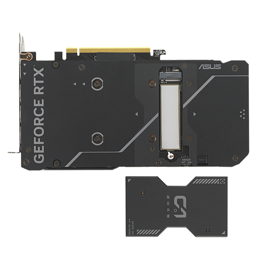 画像ギャラリー No.002のサムネイル画像 / M.2 SSDを装着できるGeForce RTX 4060 Ti搭載カードがASUSから登場