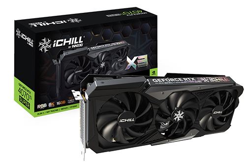 画像ギャラリー No.010のサムネイル画像 / 簡易液冷モデルや液冷ヘッド付きのINNO 3D製GeForce RTX 40 SUPER搭載カードがエルザ ジャパンから