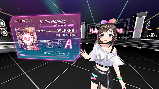 画像ギャラリー No.006のサムネイル画像 / リズムゲーム「Kizuna AI - Touch the Beat!」,PS5版とPS4版を2023年初頭発売へ。PS VR2/PS VR対応で,“nonVRモード”も搭載