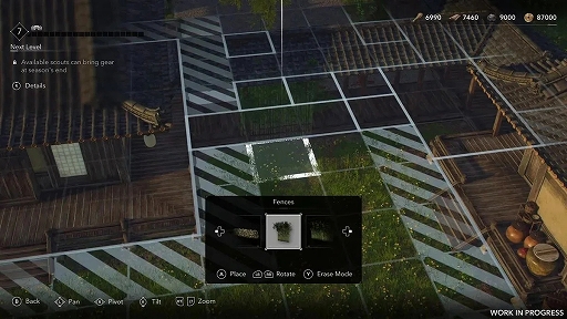 画像ギャラリー No.003のサムネイル画像 / 「アサシン クリード シャドウズ」，プレイヤーの拠点となる「隠れ里」について解説。住居や施設，小道，家具などをカスタマイズ可能