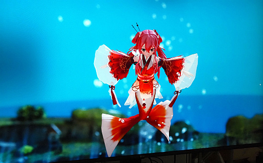 画像ギャラリー No.003のサムネイル画像 / ［TGS2023］かわいいシーマンこと，人魚育成ゲーム「マイメード」はどうなった？　ブースを訪ねたら“プロジェクト化”してた
