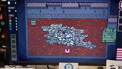 画像ギャラリー No.001のサムネイル画像 / ［TGS2022］シティコネクションの移植ではない完全新作「Planet Ü」プレイレポート。U字型の怪生物がシュッシュッしたり，脚を伸ばしたり