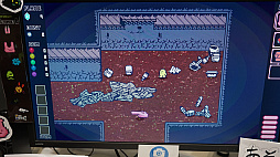 画像ギャラリー No.003のサムネイル画像 / ［TGS2022］シティコネクションの移植ではない完全新作「Planet Ü」プレイレポート。U字型の怪生物がシュッシュッしたり，脚を伸ばしたり