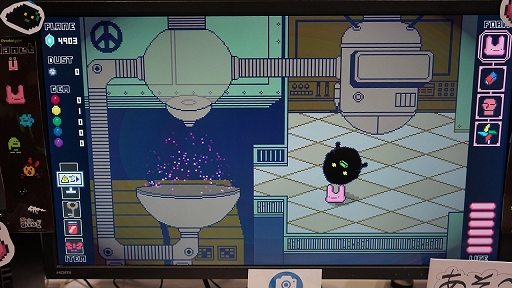 画像ギャラリー No.011のサムネイル画像 / ［TGS2022］シティコネクションの移植ではない完全新作「Planet Ü」プレイレポート。U字型の怪生物がシュッシュッしたり，脚を伸ばしたり