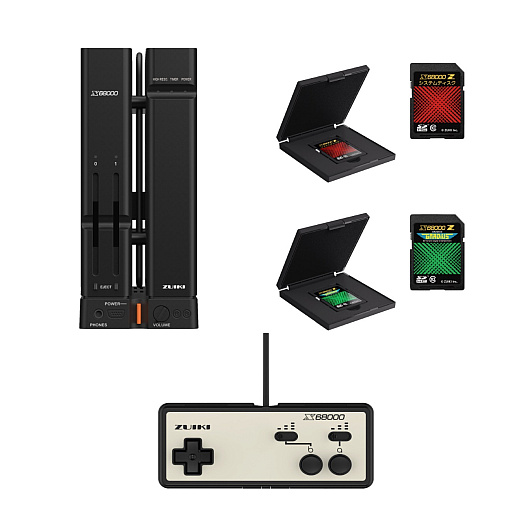 画像ギャラリー No.003のサムネイル画像 / 「X68000 Z」製品版の予約受付が明日スタート。本体カラーはブラックで,JOYCARDや5インチモニター,テーマ曲CDも登場