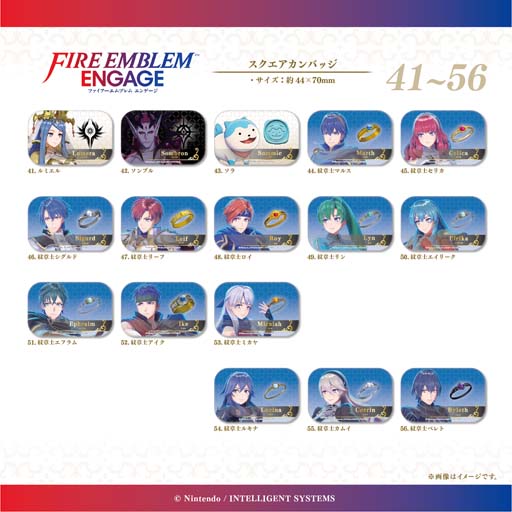 画像ギャラリー No.011のサムネイル画像 / 「ファイアーエムブレム エンゲージ」,アクリルスタンドやキーホルダーなどのグッズが4月に発売へ。通販サイト“empty.tokyo”で予約受付中