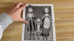 画像ギャラリー No.003のサムネイル画像 / 「牧場物語 Welcome!ワンダフルライフ」発売記念“ペーパークラフト物語〜とある家族の思い出〜”のメイキング映像を公開