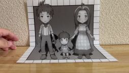 画像ギャラリー No.004のサムネイル画像 / 「牧場物語 Welcome!ワンダフルライフ」発売記念“ペーパークラフト物語〜とある家族の思い出〜”のメイキング映像を公開