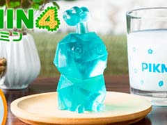 コップから顔を出す氷ピクミンがひんやりかわいい。「ピクミン4 氷ピクミンが作れる 製氷器＆コップ set BOOK」発売