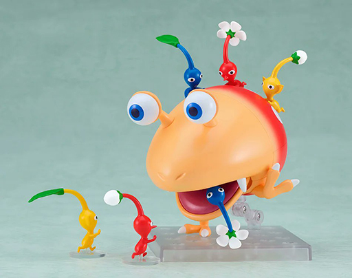 画像ギャラリー No.001のサムネイル画像 / 「ピクミン」シリーズより「ねんどろいど チャッピー」が登場。立ち＆くっつきピクミン付きで8月7日まで予約受付中